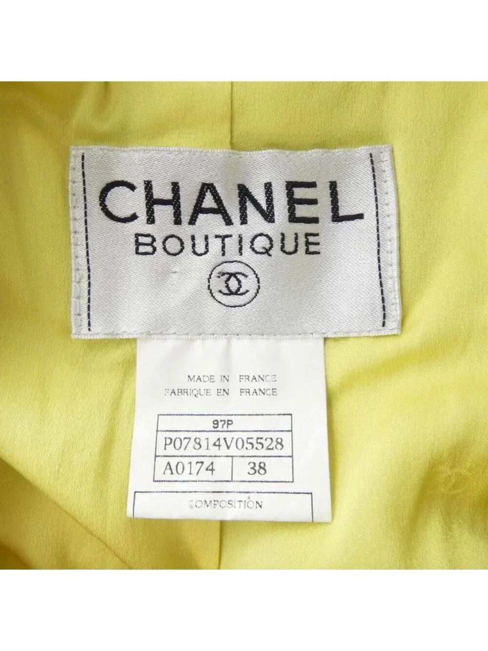 Chanel Vintage Collarless Jacket